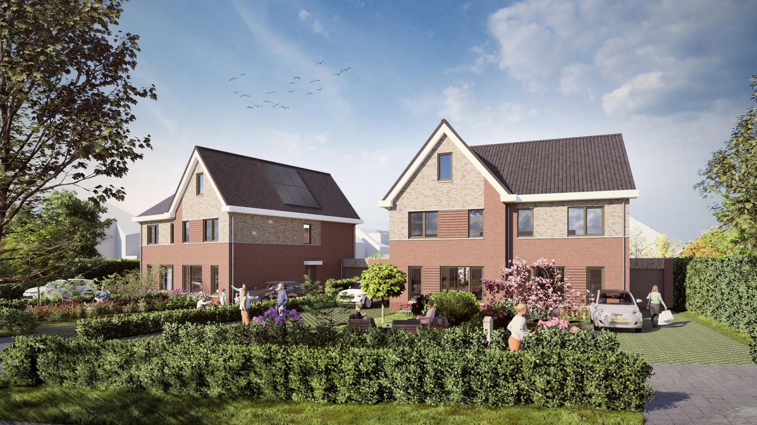 Houten – Twee-onder-een-kapwoningen 4