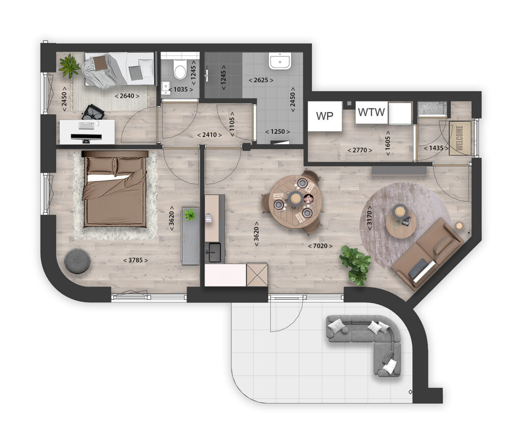 Nieuwegein – Type A | 3-kamer appartement 1 – Foto 4