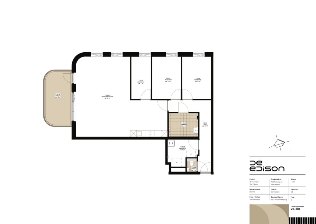 Nieuwegein – Type C | 4-kamer appartement 8 – Foto 4