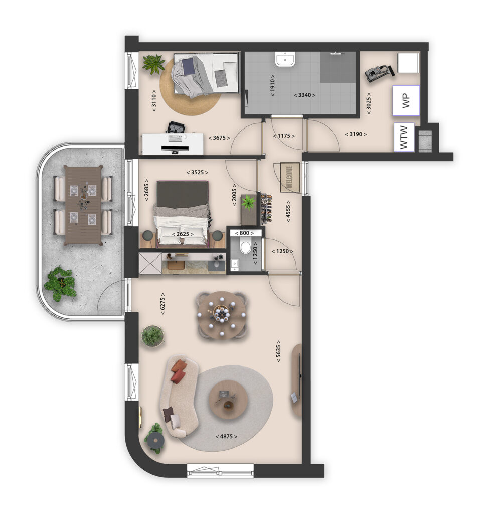 Nieuwegein – Type E | 3-kamer appartement 5 – Foto 3