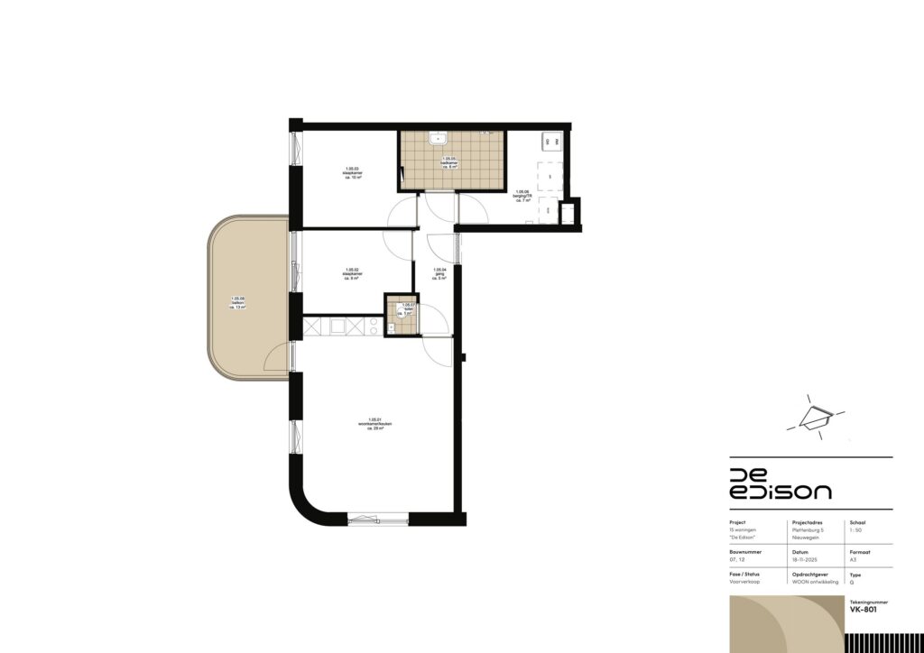 Nieuwegein – Type G | 3-kamer appartement 7 – Foto 4
