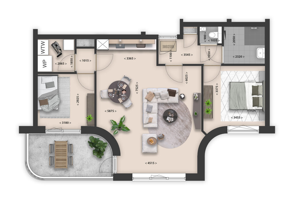 Nieuwegein – Type G | 3-kamer appartement 7 – Foto 3