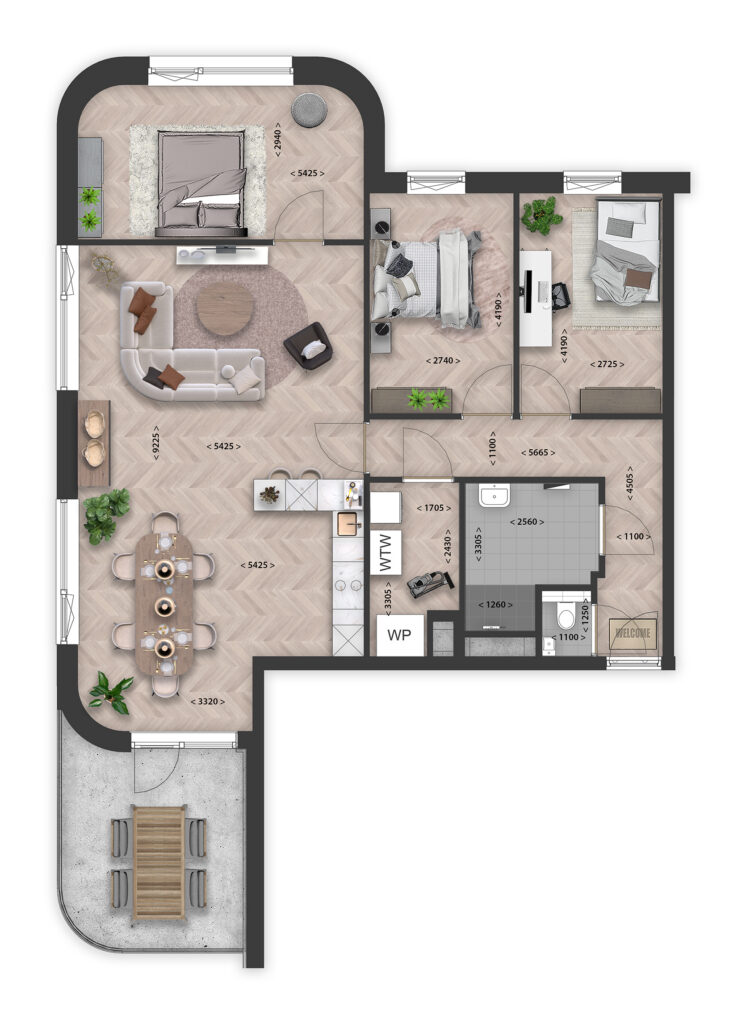 Nieuwegein – Type H | 4-kamer appartement 13 – Foto 4