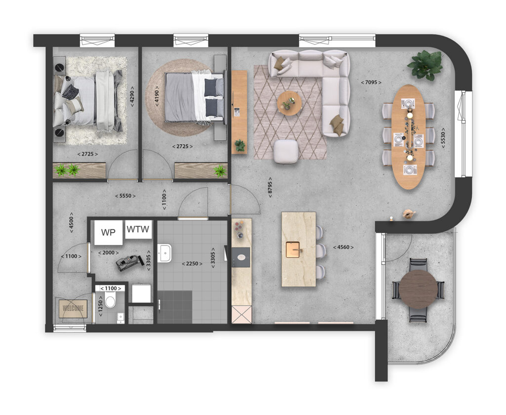 Nieuwegein – Type I | 3-kamer appartement 14 – Foto 4