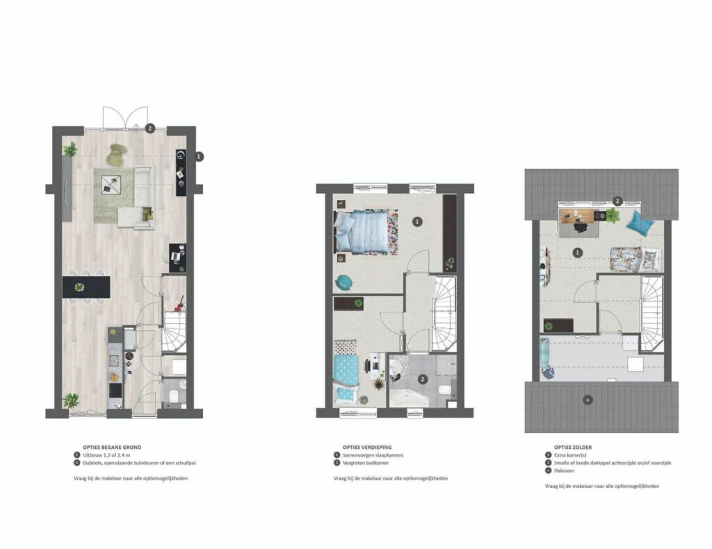 Type B |  Tussen- en hoekwoning – Foto 3