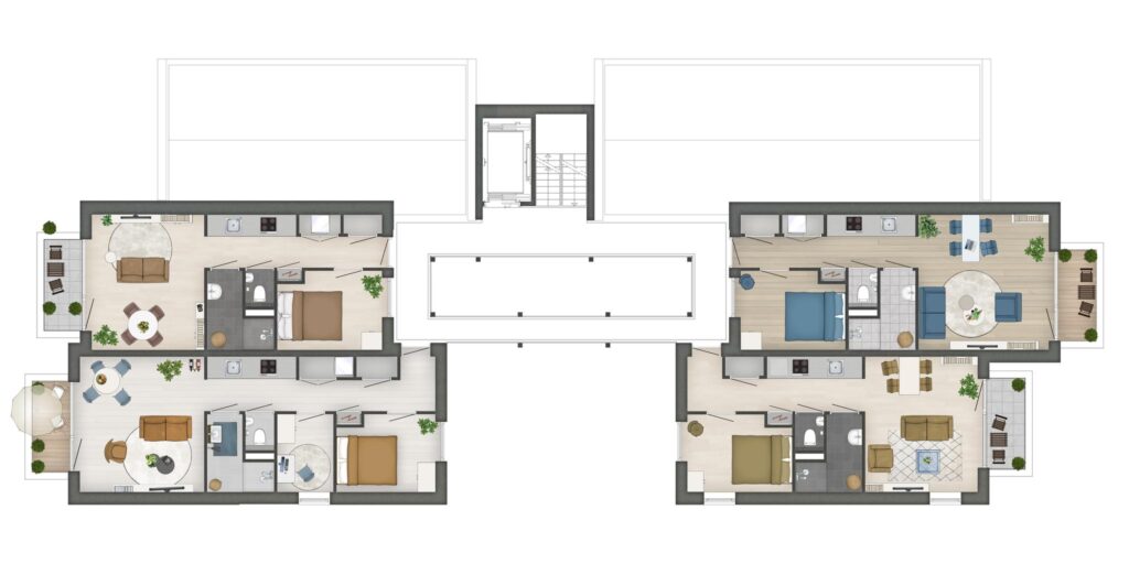 2-kamer appartementen – Foto 8