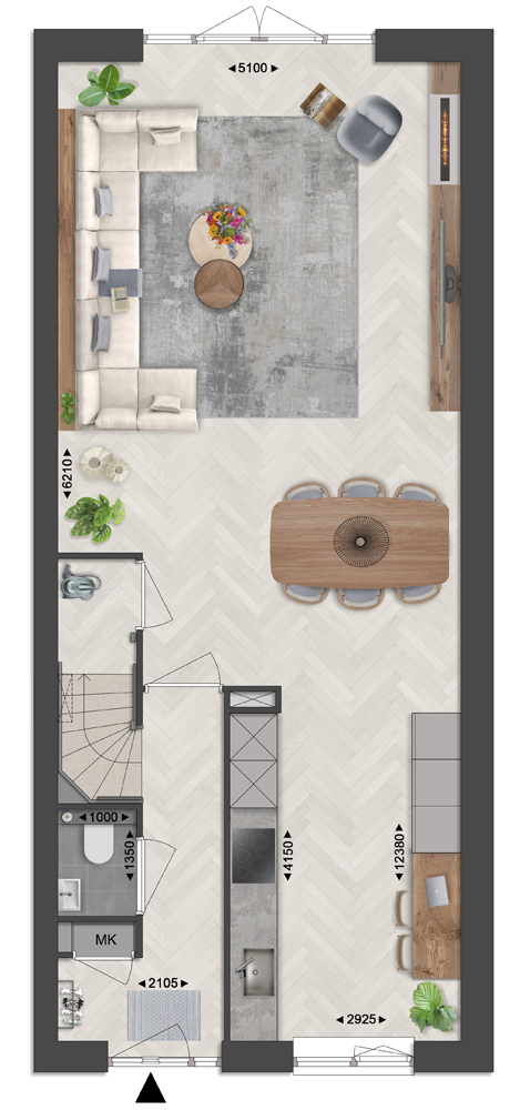 Rijwoningen – Foto 6