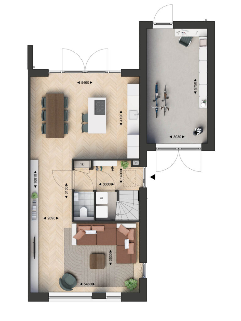 Twee-onder-een-kap woning – Foto 4
