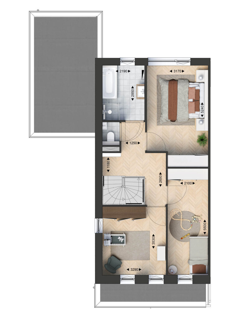 Twee-onder-een-kap woning – Foto 7