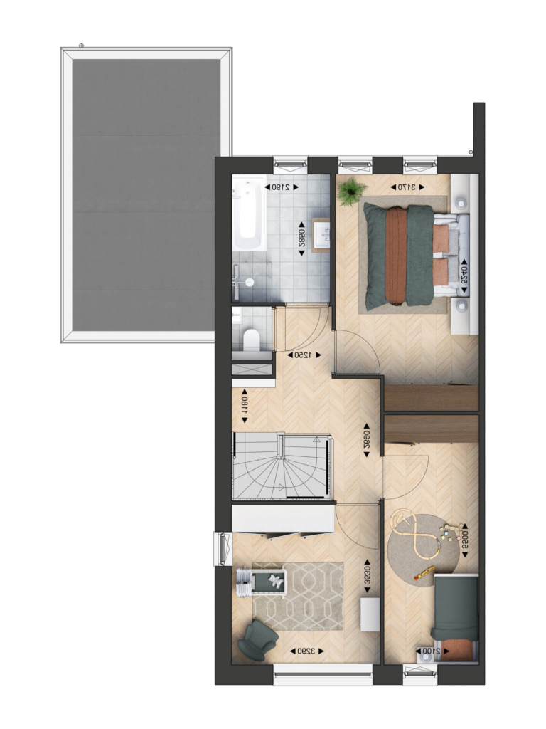 Twee-onder-een-kap woning – Foto 14